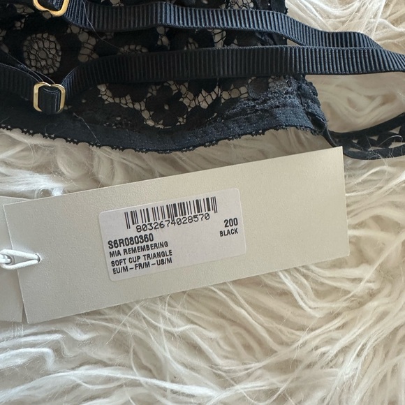 Stella McCartney MIA Remembering soft cup triangle bralette M - Picture 6 of 7